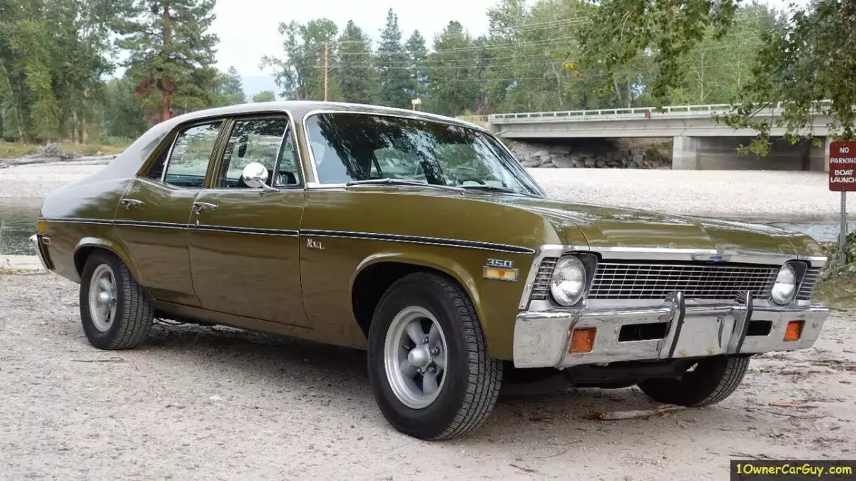 1972 Chevrolet Nova Clean Classic Chevy Driver Factory A/C 1972 Chevrolet Nova Chevy Nova Classic ~ Lots of New Parts Rebuilt