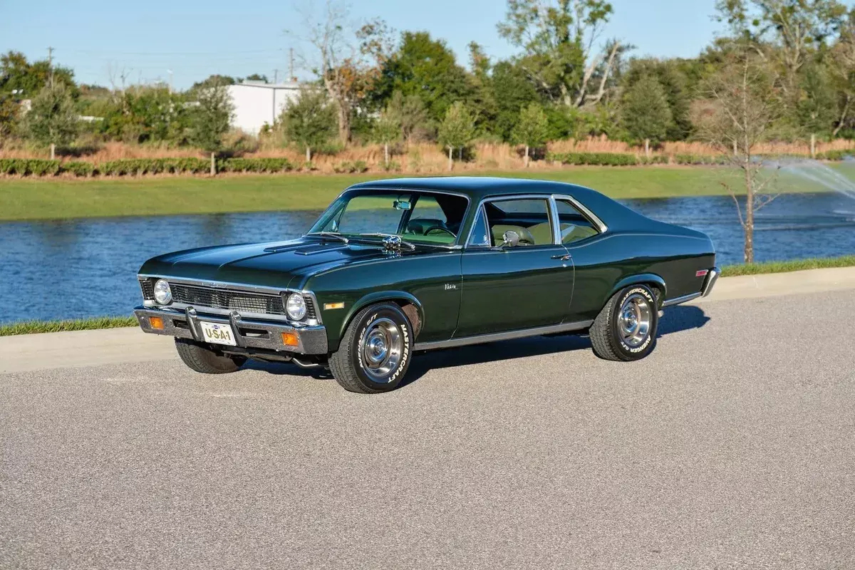 1972 Chevrolet Nova Matching Numbers Sequoia Green 1972 Chevrolet Nova Matching Numbers