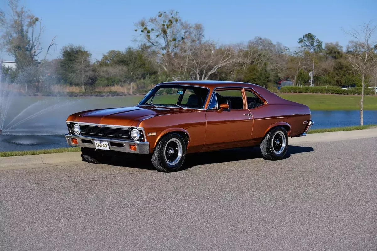 1972 Chevrolet Nova Matching Numbers V8 Orange Flame 1972 Chevrolet Nova Matching Numbers V8