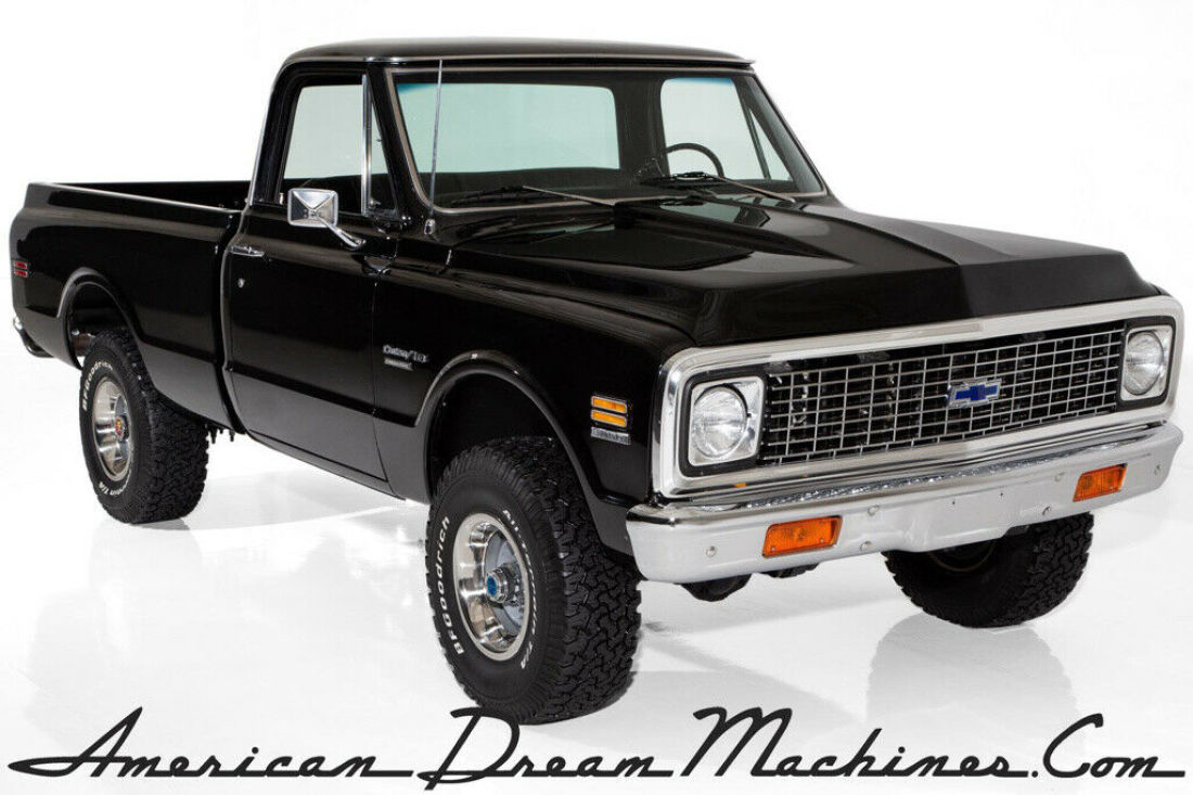 1972 Chevrolet Pickup Frame Off K10 4WD Auto AC Automatic Pickup Truck 1972 Chevrolet Pickup Frame Off K10 4WD Auto AC