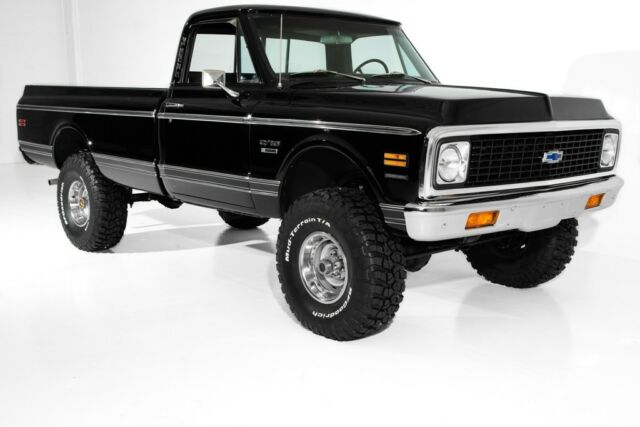 1972 Chevrolet Pickup K10,Black/Houndstooth,454 Automatic Pickup Truck 1972 Chevrolet Pickup K10,Black/Houndstooth,454