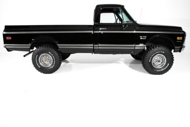 1972 Chevrolet Pickup K10,Black/Houndstooth,454 - photo 2