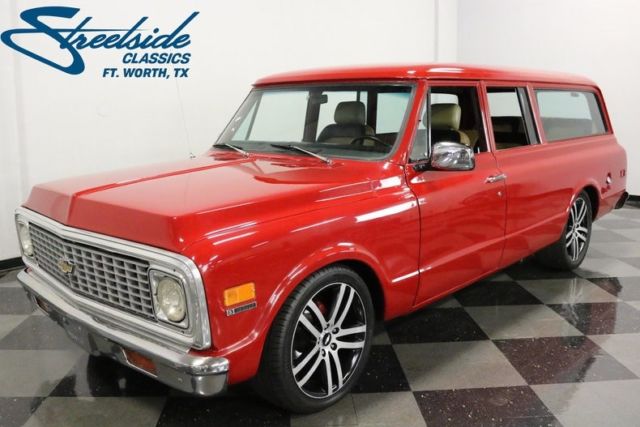 1972 Chevrolet Suburban 13 Miles Red SUV 350 V8 4 Speed Automatic 1972 Chevrolet Suburban --