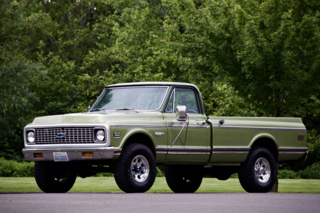 1972 Chevrolet Super Cheyenne 4X4 with Only 61,000 Actual Miles !!! 1972 Chevrolet Cheyenne