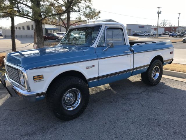 1972 Chevrolet Super Cheyenne, C10,K10 Swb 4x4,other trucks 1972 Chevrolet C-10