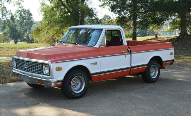 1972 CHEVROLET SWB SUPER CHEYENNE PICKUP TRUCK 1972 Chevrolet C-10 SUPER CHEYENNE SWB