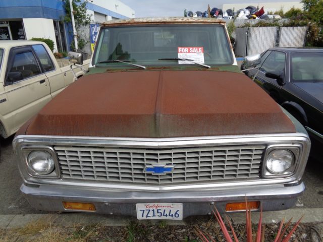 1972 CHEVROLET TRUCK C20 1972 Chevrolet 1500