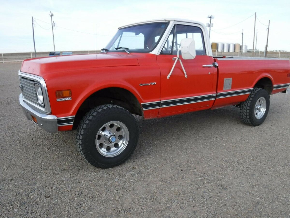 1972 Chevy 4x4 K10/C10 1972 Chevrolet C/K Pickup 1500 Custom