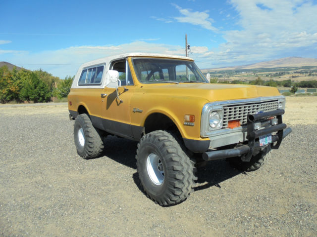 1972 Chevy Blazer 4x4 454 TH-350 40's like C10 K10 GMC Jimmy CST Cheyenne 1972 Chevrolet Blazer