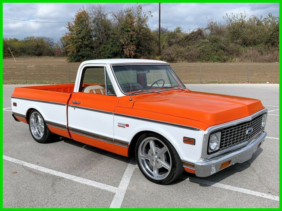 1972 Chevy C-10 Cheyenne Super LS Custom, Pickup Truck 1972 Chevrolet C-10 Cheyenne Super C-10 LS, 4L60, AC, Short Bed