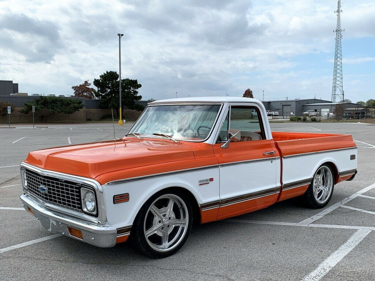 1972 Chevrolet C-10 Cheyenne Super C-10 LS, 4L60, AC, Short Bed - photo 2