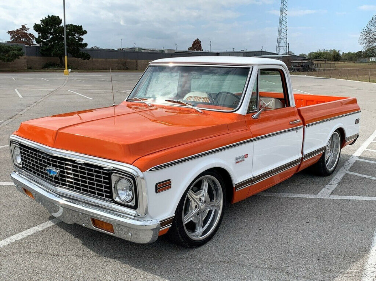1972 Chevrolet C-10 Cheyenne Super C-10 LS, 4L60, AC, Short Bed - photo 4