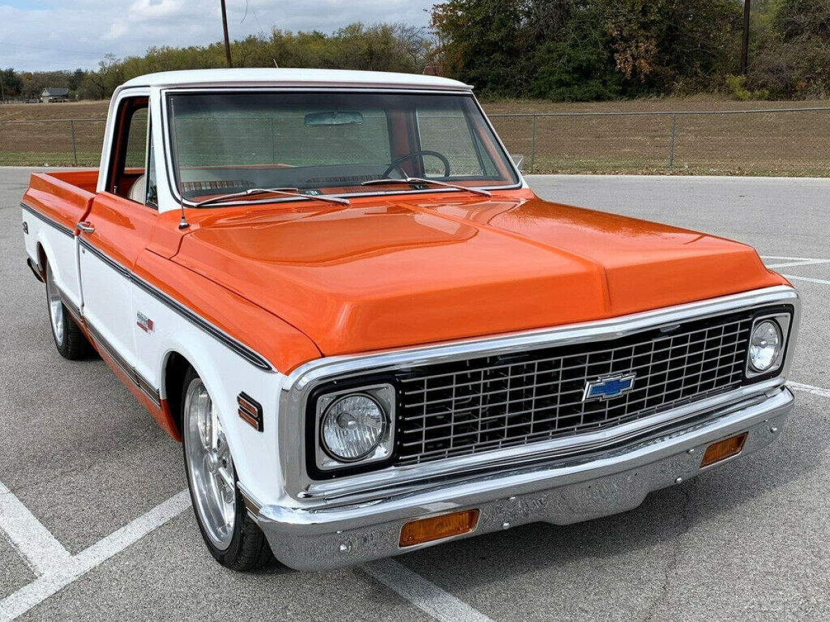 1972 Chevrolet C-10 Cheyenne Super C-10 LS, 4L60, AC, Short Bed - photo 5