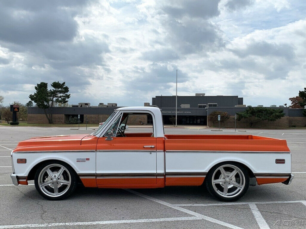 1972 Chevrolet C-10 Cheyenne Super C-10 LS, 4L60, AC, Short Bed - photo 7