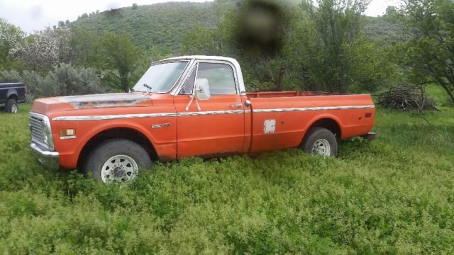 1972 Chevy c10 4x4 long bed pickup 1972 Chevrolet C-10