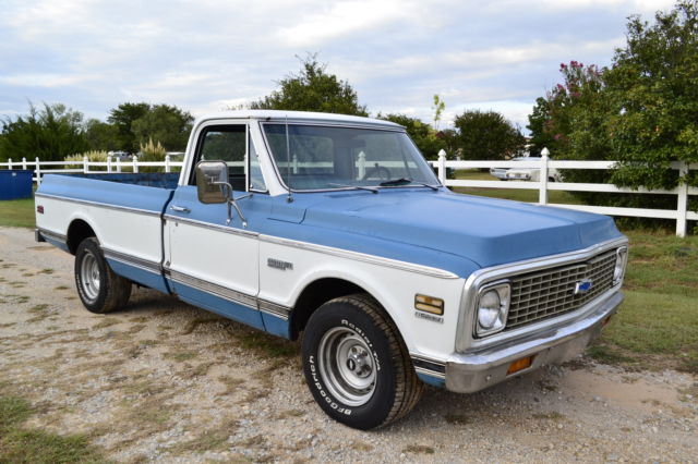 1972 Chevy C10 Cheyenne Super, Big Block 400 L78, AC, PS, LOADED Original 1972 Chevrolet C-10 Super L78