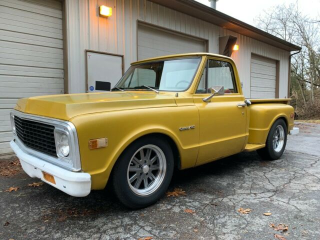 1972 Chevrolet C-10 Shortbed Stepside LS Street Rod Patina Shop Truck - photo 7
