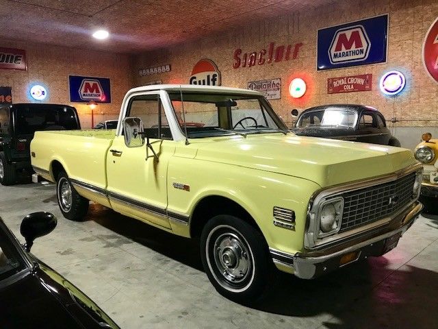 1972 Chevrolet C-10 V8 1/2 ton NO RESERVE! HD Video!! - photo 2