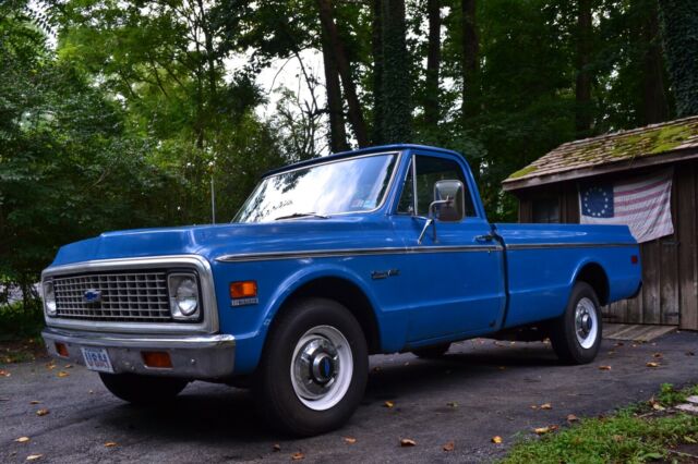 1972 Chevy C20 Pickup Original Paint Highlander 71k Original Miles Documented 1972 Chevrolet C-10 C20 Highlander