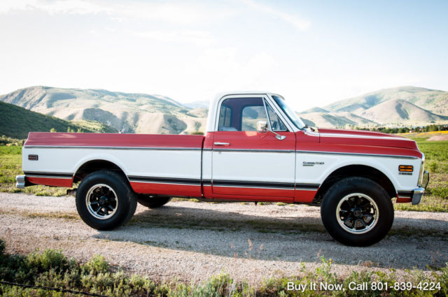 1972 Chevrolet C-10 Chevy C20 540HP 454 V8 SHOP TRUCK COLD A/C GMC C20 - photo 12