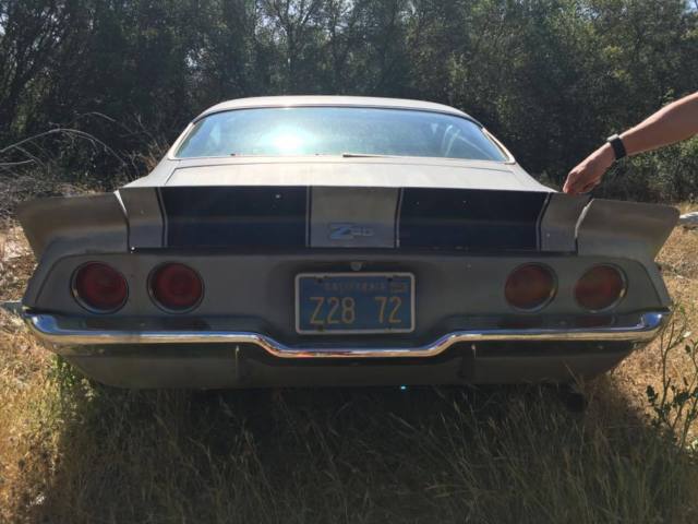 1972 Chevy Camaro Z-28 #'s Match!! 1972 Chevrolet Camaro Z28