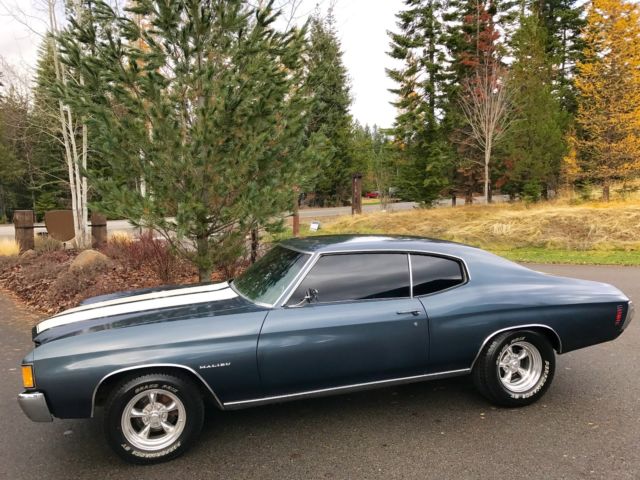 1972 Chevy Chevelle Malibu Numbers Matching V8 w/ Protecto Plate 1972 Chevrolet Chevelle Malibu Numbers Matching V8 w/ Protecto Plate