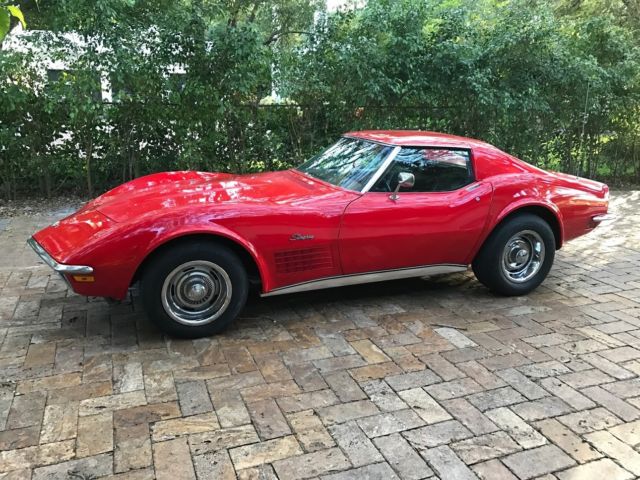 1972 Chevy Corvette 4 Speed Chevrolet Corvette NO RESERVE P/B P/S 1972 Chevrolet Corvette