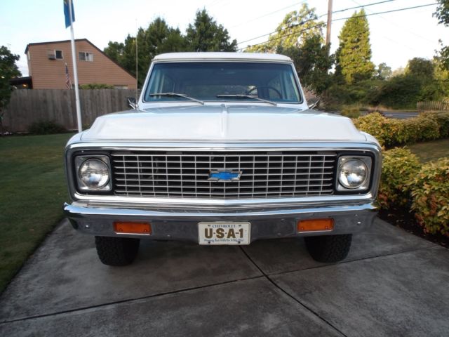 1972 CHEVY CST K5 BLAZER SURVIVOR 4X4 72 CHEVROLET CUSTOM SPORT TRUCK CHEYENNE 1972 Chevrolet Blazer CST