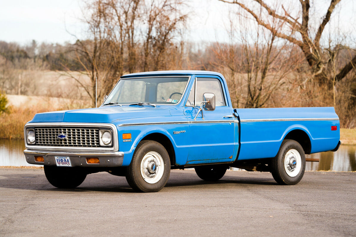 1972 Chevrolet C-10 C20 Highlander Rare Original 71K Pickup Truck