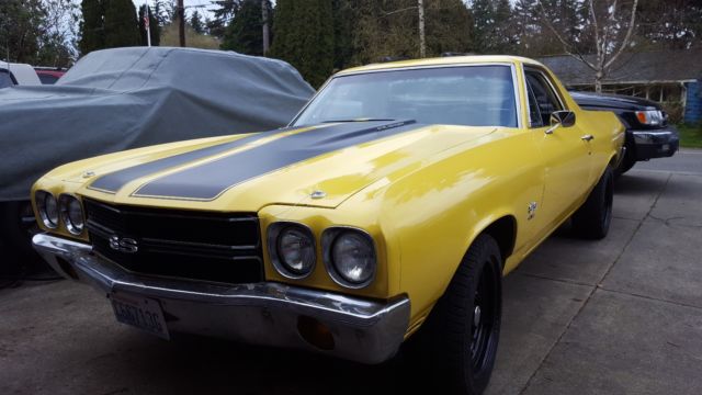 1972 Chevy El Camino 1970 ss clone 454 1972 Chevrolet El Camino
