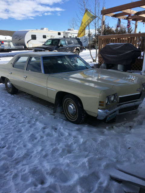 1972 Chevrolet Impala 4 door hard top
