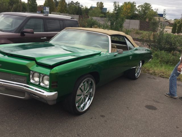 1972 Chevy impala convertible 2door 16500 obo - $16500(Minneapolis) 1972 Chevrolet Impala 2door