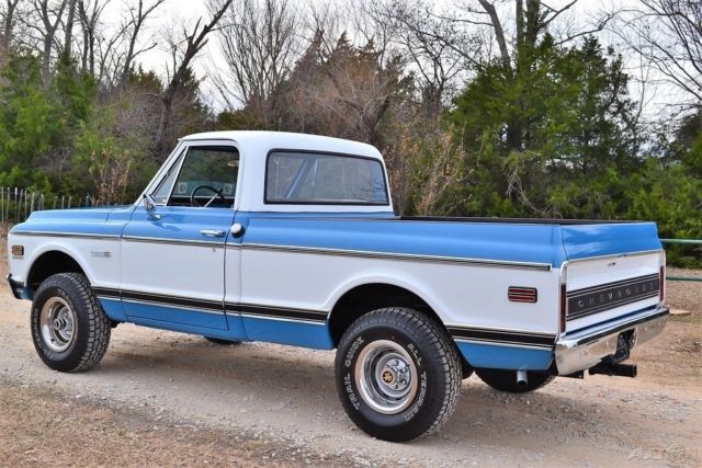 1972 Chevrolet C-10 1972 Chevy K-10, C-10 Pickup Truck, 4WD Short Bed, Cheyenne - photo 11