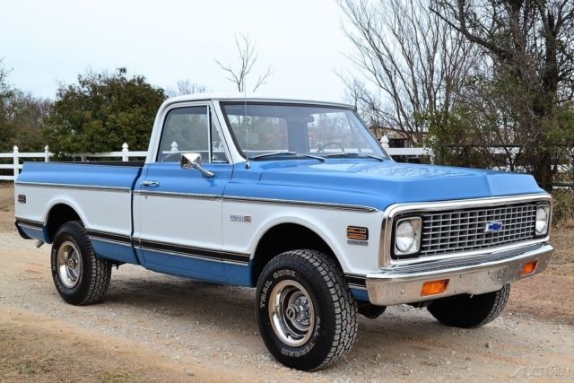 1972 Chevrolet C-10 1972 Chevy K-10, C-10 Pickup Truck, 4WD Short Bed, Cheyenne - photo 2