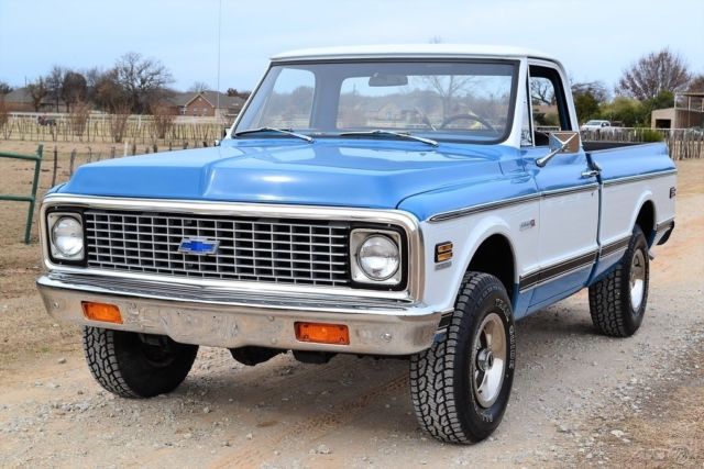 1972 Chevrolet C-10 1972 Chevy K-10, C-10 Pickup Truck, 4WD Short Bed, Cheyenne - photo 3