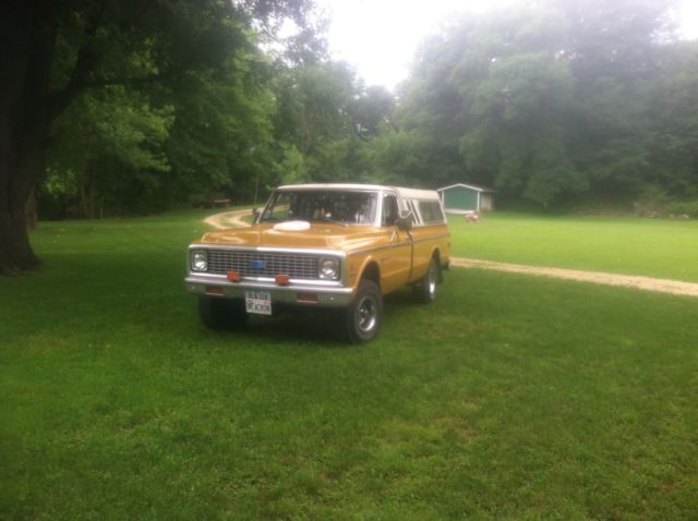 1972 Chevy K10 4X4 Pickup 1972 Chevrolet C-10 Custom