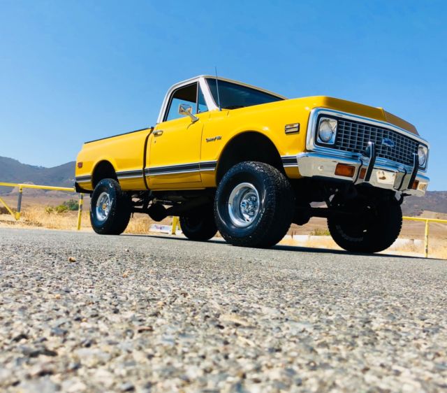 1972 Chevrolet C-10 K10 4x4 Custom Shortbed - photo 6