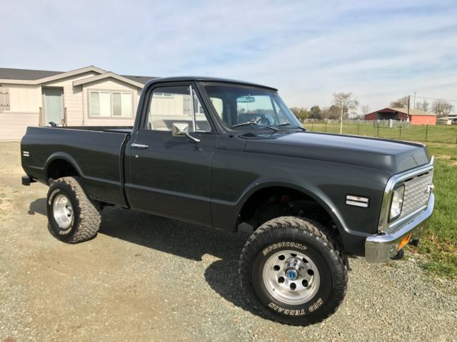 1972 Chevy K10 4X4 Shortbed Frame off restoration 1972 Chevrolet C/K Pickup 1500