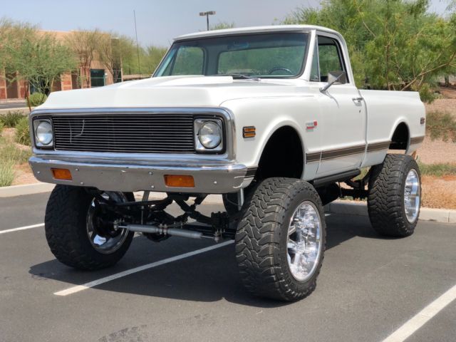 1972 Chevy K10 Factory Cheyenne Super Shortbox 4x4 Resto Mod 5.3 LS Lifted AC!!! 1972 Chevrolet Cheyenne Super
