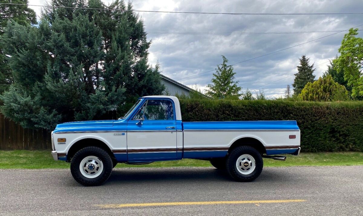 1972 Chevy K20 Cheyenne Super, 4WD, Survivor, NO RESERVE 1972 Chevrolet C-10 K20, C10 Cheyenne Super, 4X4, 4WD, Chevy Pickup Truck