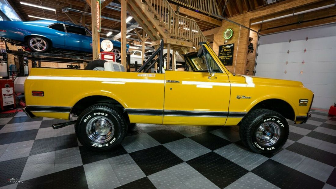 1972 Chevrolet Blazer K5 4x4 Convertible Pickup Truck FREE SHIPPING - photo 4