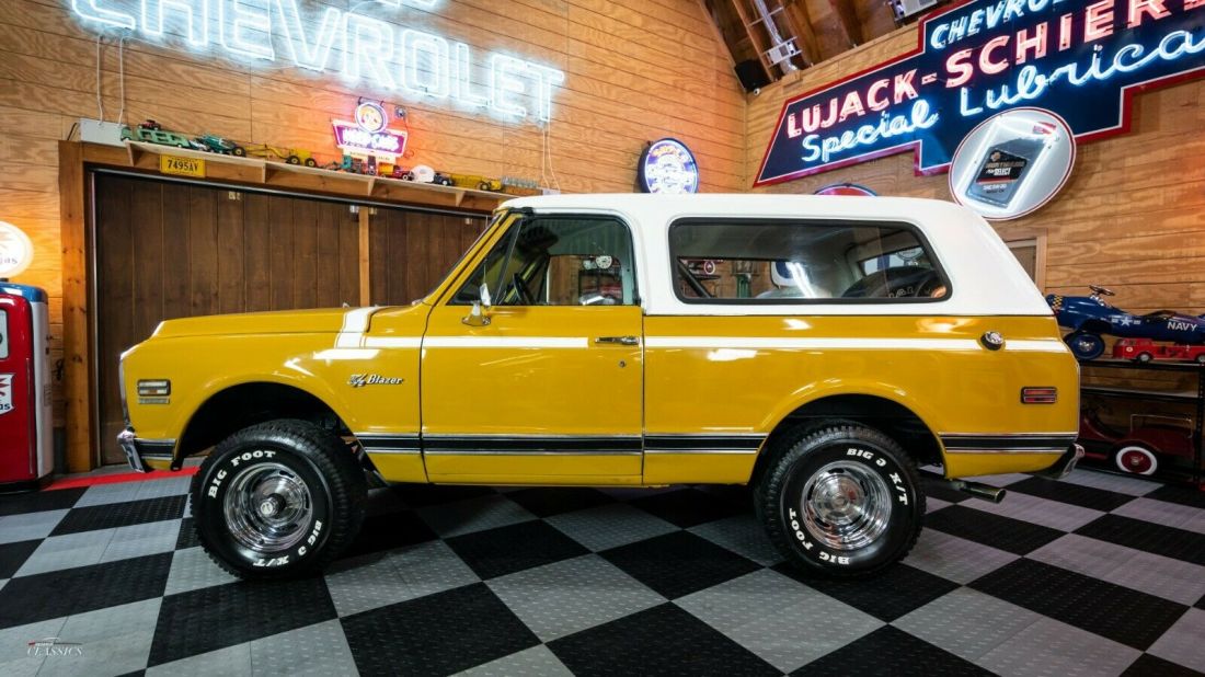 1972 Chevrolet Blazer K5 4x4 Convertible Pickup Truck FREE SHIPPING - photo 5