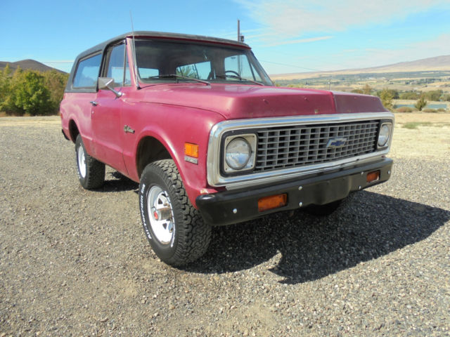 1972 Chevy K5 Blazer 4x4 A/C Cheyenne CST 1972 Chevrolet Blazer K5