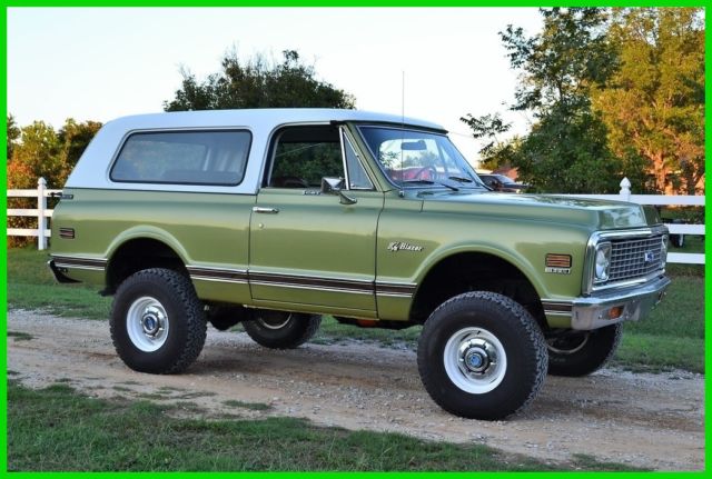 1972 Chevy K5 Blazer Cheyenne CST 4WD, AC, Restored, LOADED 1972 Chevrolet Blazer CST