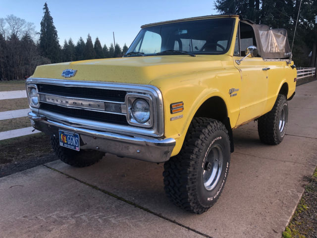 1972 Chevy K5 Blazer Full Convertible 350ci 4x4 Soft Top Runs A+ 99% Rust Free 1972 Chevrolet Blazer