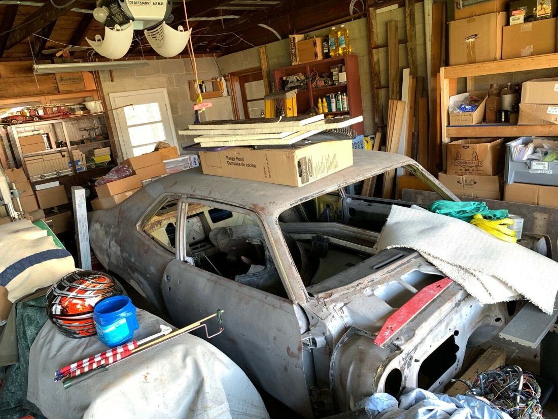 1972 Chevy Nova Project 12 Bolt Rear GM Sheet Metal NOS Parts A51 Bucket Seats 1972 Chevrolet Nova