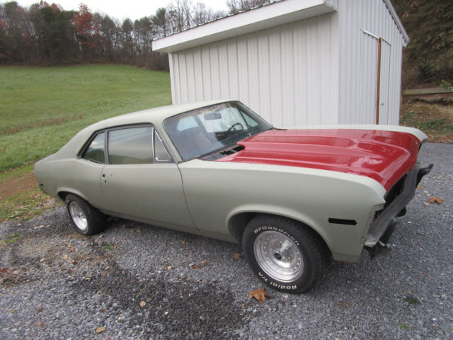 .1972 CHEVY NOVA WITH PA. ANTIQUE TAGS 1972 Chevrolet Nova