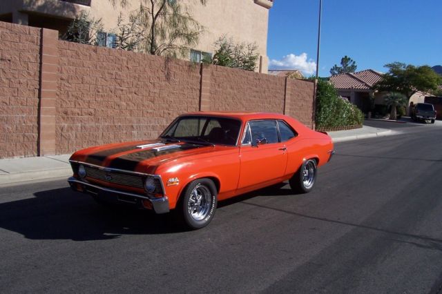 1972 CHEVY SS CLONE NOVA NEW BODY, 498 ENGNE TURBO 400 TRANS MANY EXTRA PAR 1972 Chevrolet Nova SS CLONE