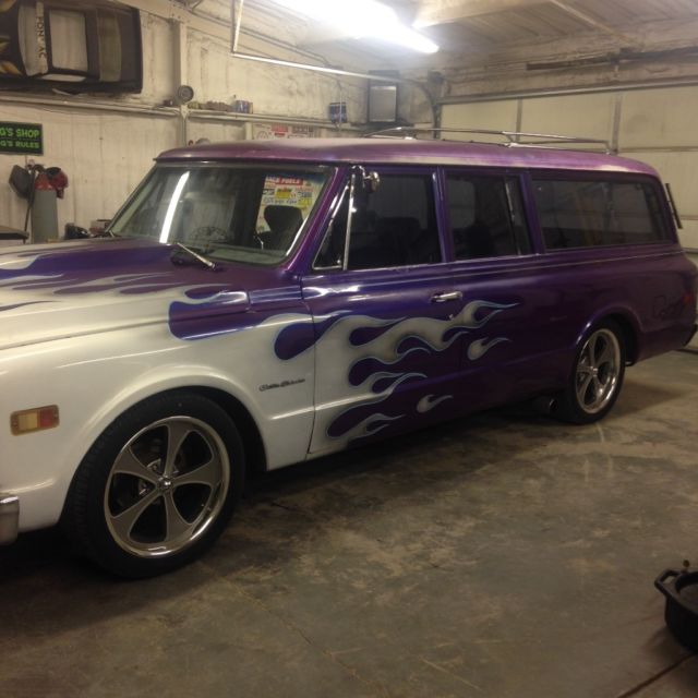 1972 chevy suburban 3 door lowrider rat patina slammed hot rod 1972 Chevrolet Suburban