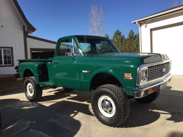 1972 Cheyenne 3/4 ton Step Side 4x4 - Restored 1972 Chevrolet Other Pickups Step Side